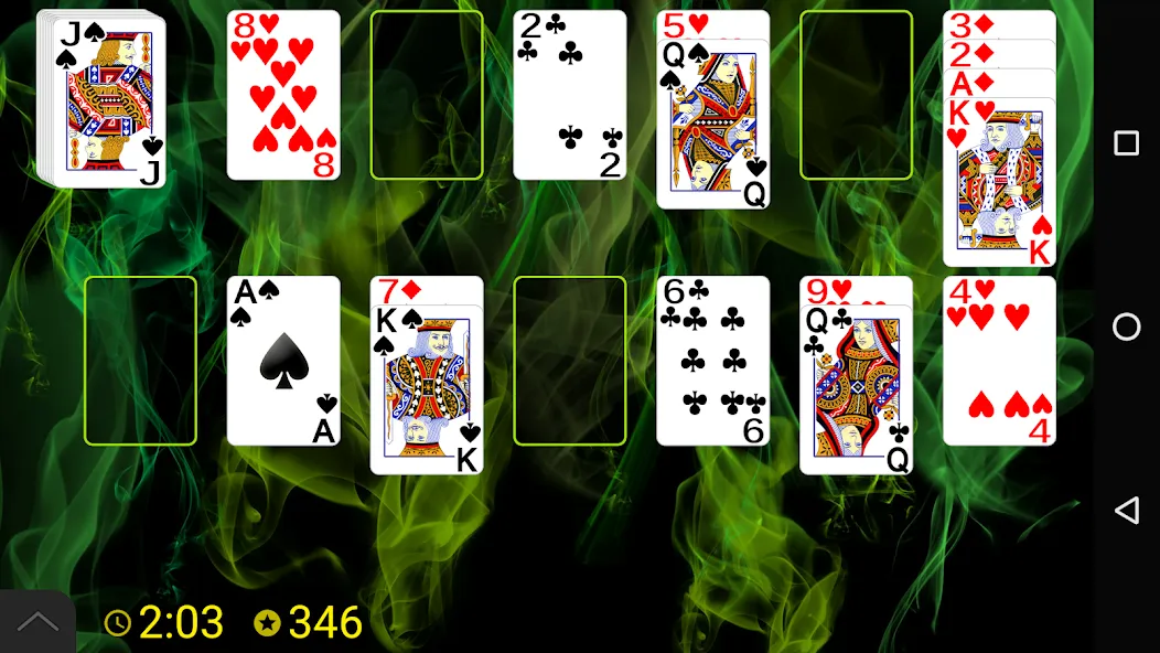 All In a Row Solitaire (Ол ин э Роу Солитер)  [МОД Unlocked] Screenshot 1