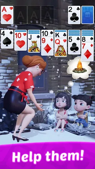 Solitaire: Card Games  [МОД Unlimited Money] Screenshot 4