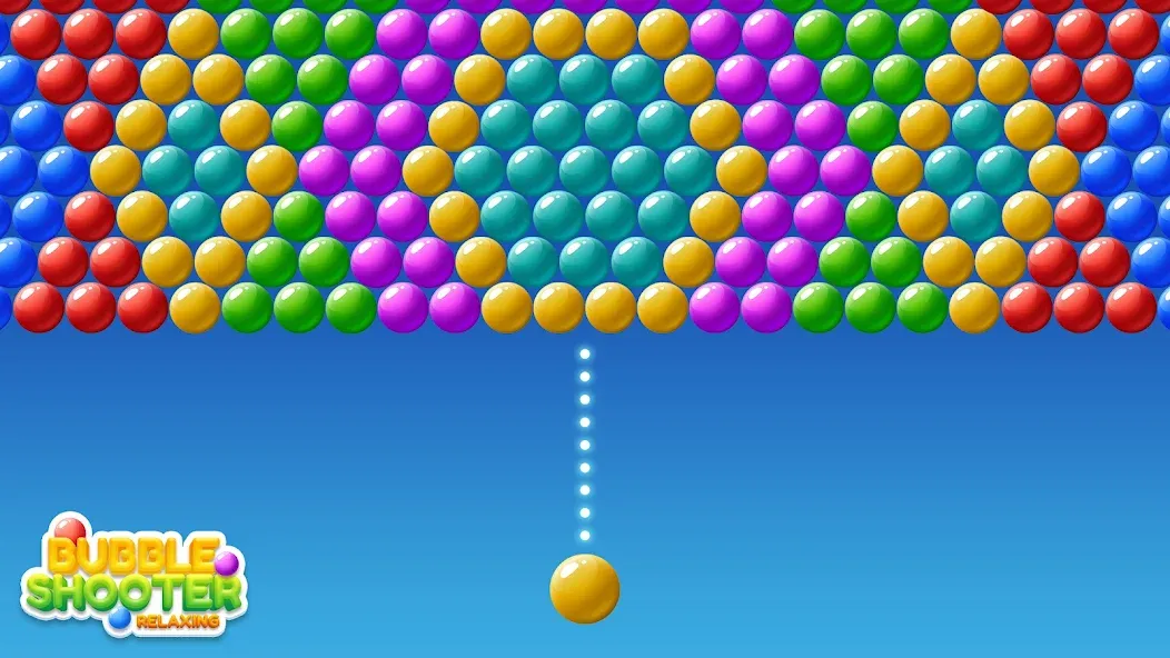 Bubble Shooter Relaxing (Бабл Шутер Релаксинг)  [МОД Menu] Screenshot 4