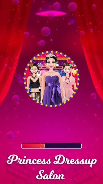 Princess Makeup Dressup Salon (Принцесса Мейкап Дрессап Салон)  [МОД Mega Pack] Screenshot 1