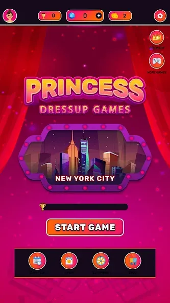 Princess Makeup Dressup Salon (Принцесса Мейкап Дрессап Салон)  [МОД Mega Pack] Screenshot 2