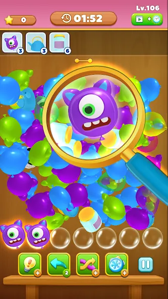 Match Triple Balloon (Матч Тройной Шарик)  [МОД Unlimited Money] Screenshot 3