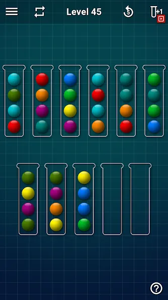 Ball Sort Puzzle - Color Games (Балл Сорт Пазл)  [МОД Меню] Screenshot 2