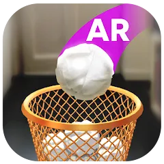 Взломанная Paper Bin AR (Папер Бин)  [МОД Unlocked] - полная версия apk на Андроид