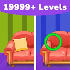 Скачать взлом Find Differences: Spot Fun  [МОД Все открыто] - стабильная версия apk на Андроид