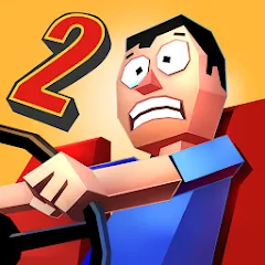 Скачать взломанную Faily Brakes 2: Car Crash Game (Фэйли Брейкс 2)  [МОД Mega Pack] - последняя версия apk на Андроид