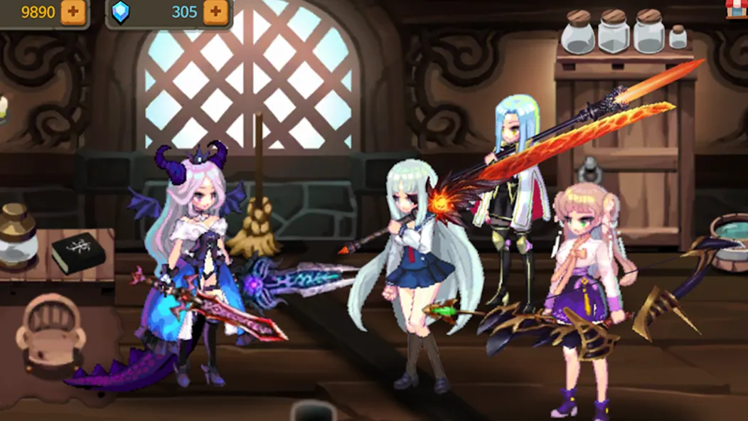 Dungeon Princess 2! : RPG  [МОД Все открыто] Screenshot 2