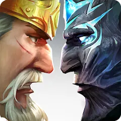 Взломанная Age of Kings: Skyward Battle (Эйдж оф Кингс)  [МОД Menu] - полная версия apk на Андроид