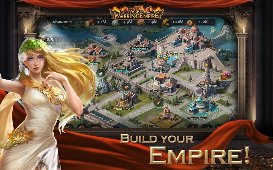 Age of Warring Empire (Эйдж оф Варринг Импайр)  [МОД Unlimited Money] Screenshot 2