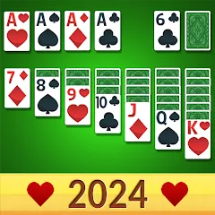 Скачать взлом Solitaire Classic - 2024 (Солитер Классик)  [МОД Меню] - последняя версия apk на Андроид