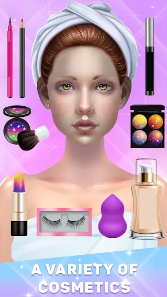 Makeover salon: Makeup ASMR (Мейковер салон)  [МОД Mega Pack] Screenshot 3