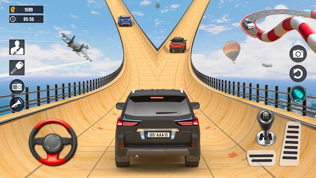 Car Stunt Games : Car Games 3D (Кар Стант Геймс)  [МОД Бесконечные деньги] Screenshot 1