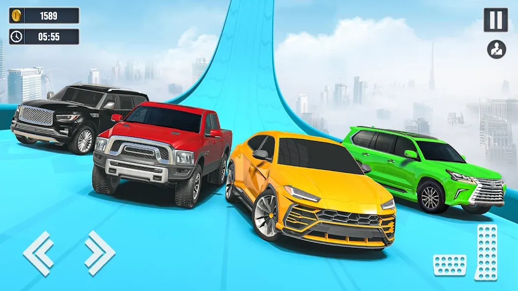 Car Stunt Games : Car Games 3D (Кар Стант Геймс)  [МОД Бесконечные деньги] Screenshot 2