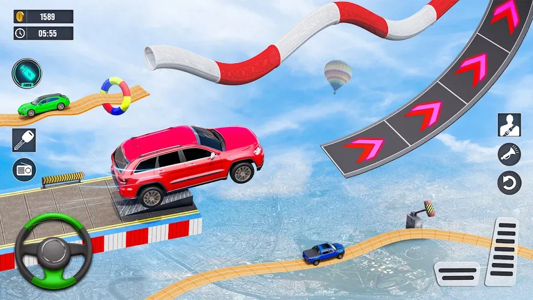 Car Stunt Games : Car Games 3D (Кар Стант Геймс)  [МОД Бесконечные деньги] Screenshot 4