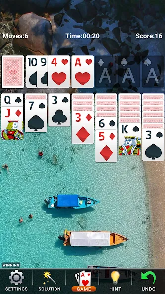 Solitaire: Classic Card Game  [МОД Mega Pack] Screenshot 5