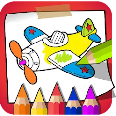 Взлом Coloring Book - Kids Paint  [МОД Все открыто] - полная версия apk на Андроид