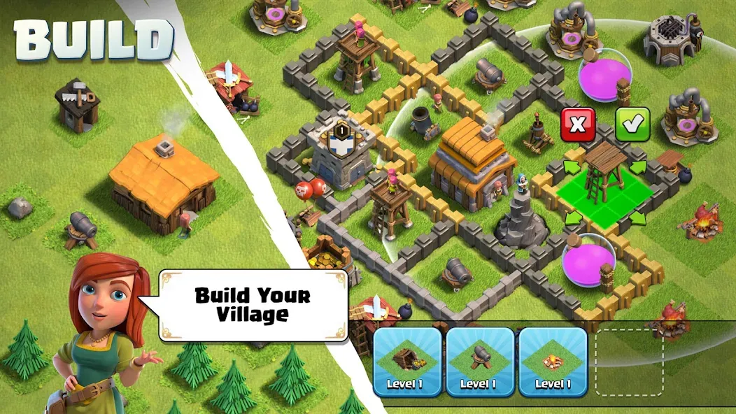 Clash of Clans (Клэш оф Клэнс)  [МОД Много денег] Screenshot 4