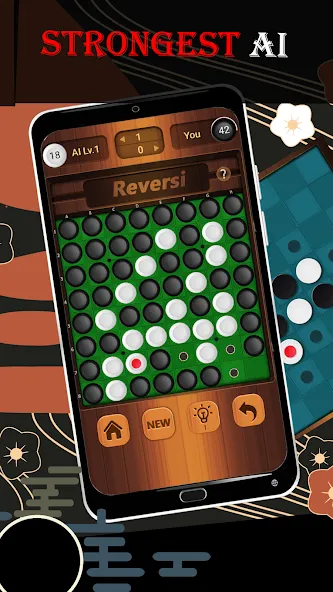 Reversi - Classic Reversi Game (Реверси)  [МОД Много денег] Screenshot 3