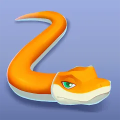 Скачать взломанную Snake Rivals - Fun Snake Game (Снейк Ривалс)  [МОД Меню] - полная версия apk на Андроид