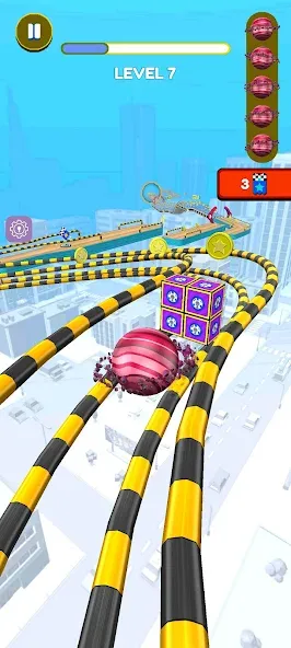 Rolling Balls 3D (Гоинг Боллс 3Д)  [МОД Mega Pack] Screenshot 1