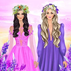 Скачать взломанную Fashion Triple Match: Dress Up (Фэшн Мердж)  [МОД Бесконечные монеты] - полная версия apk на Андроид