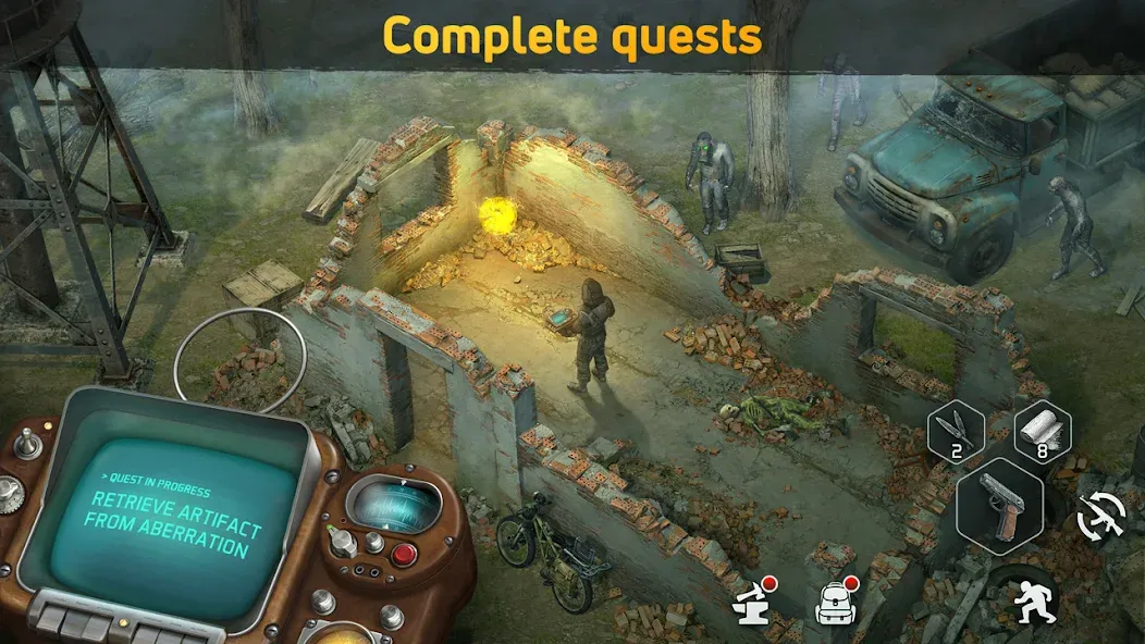 Dawn of Zombies: Survival Game (Доун оф Зомбис)  [МОД Menu] Screenshot 5