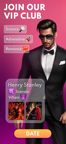 Love Sparks: Dating Sim (Лав Спаркс)  [МОД Menu] Screenshot 1