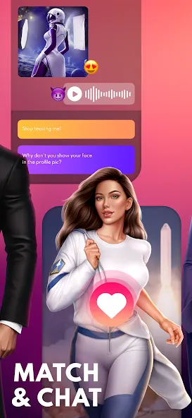 Love Sparks: Dating Sim (Лав Спаркс)  [МОД Menu] Screenshot 2