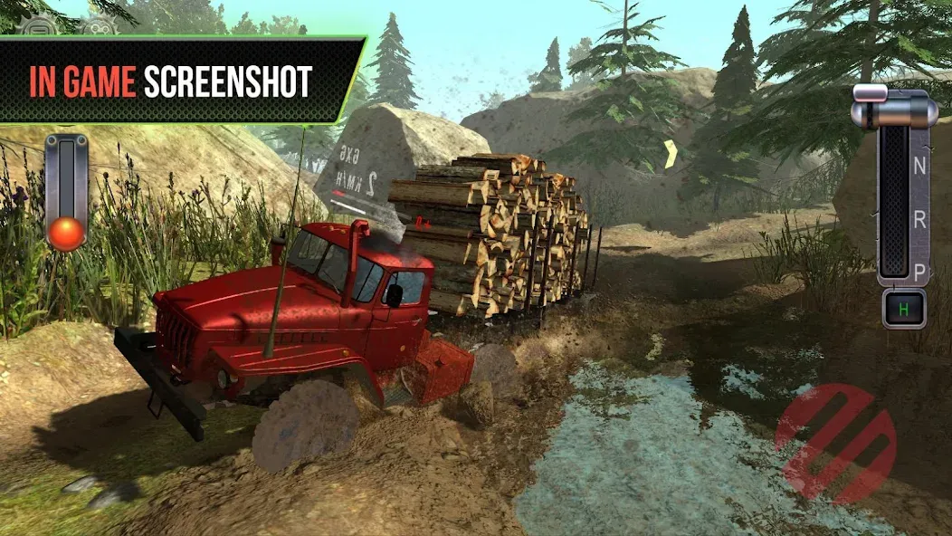 Truck Simulator OffRoad 4  [МОД Много монет] Screenshot 2