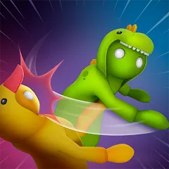 Скачать взлом Gang Battle Party: Animals 3D  [МОД Unlimited Money] - стабильная версия apk на Андроид