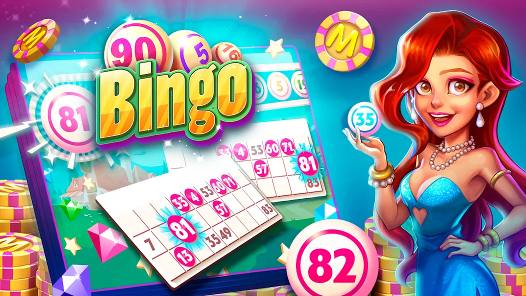 MundiGames: Bingo Slots Casino (Мундийуэгос)  [МОД Mega Pack] Screenshot 4