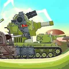 Взломанная Tank Combat: War Battle (Танковый бой)  [МОД Mega Pack] - последняя версия apk на Андроид