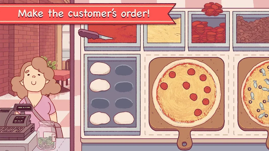 Good Pizza, Great Pizza  [МОД Unlocked] Screenshot 2