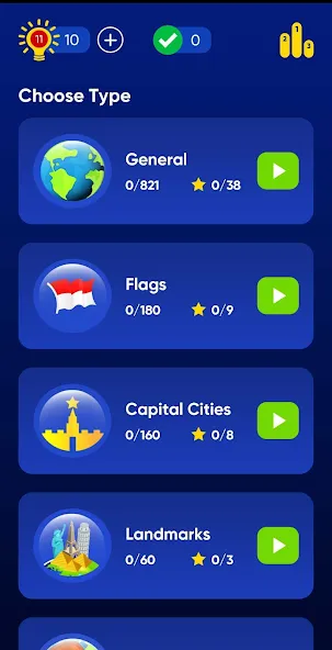 Geo Quiz: World Geo Trivia (Джио Квиз)  [МОД Все открыто] Screenshot 2