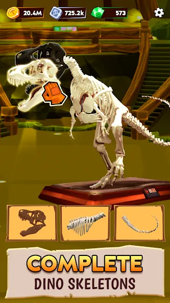 Dino Quest 2: Dinosaur Fossil (Дино Квест 2)  [МОД Menu] Screenshot 3