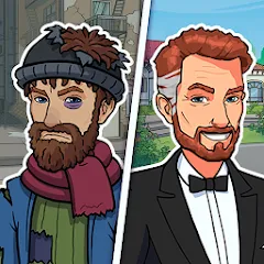 Скачать взломанную Hobo Life: Business Simulator  [МОД Все открыто] - последняя версия apk на Андроид