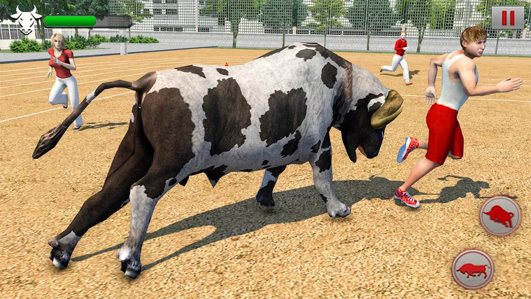 Bull Fighting Game: Bull Games  [МОД Бесконечные монеты] Screenshot 3