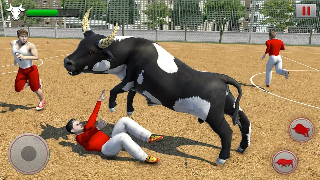 Bull Fighting Game: Bull Games  [МОД Бесконечные монеты] Screenshot 4