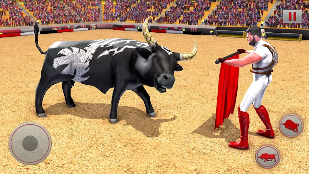 Bull Fighting Game: Bull Games  [МОД Бесконечные монеты] Screenshot 5