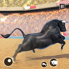 Скачать взломанную Bull Fighting Game: Bull Games  [МОД Бесконечные монеты] - последняя версия apk на Андроид