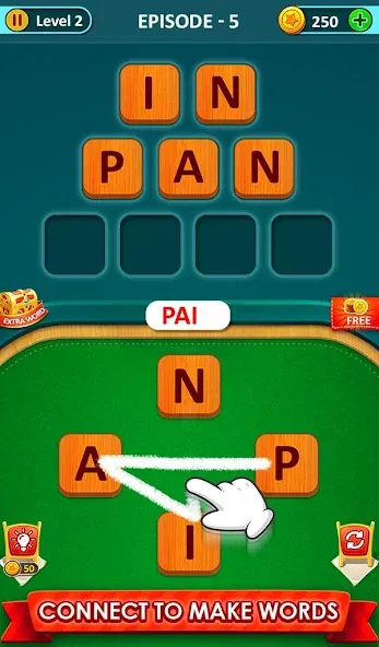 Word Game 2024 - Word Connect (Ворд Гейм 2023)  [МОД Все открыто] Screenshot 1