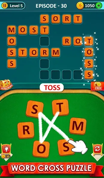 Word Game 2024 - Word Connect (Ворд Гейм 2023)  [МОД Все открыто] Screenshot 5