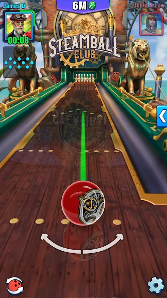 Bowling Crew — 3D bowling game  [МОД Много монет] Screenshot 5