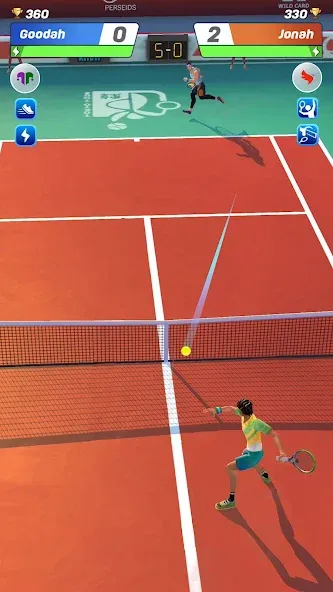 Tennis Clash: Multiplayer Game (Теннис Клаш)  [МОД Много монет] Screenshot 2