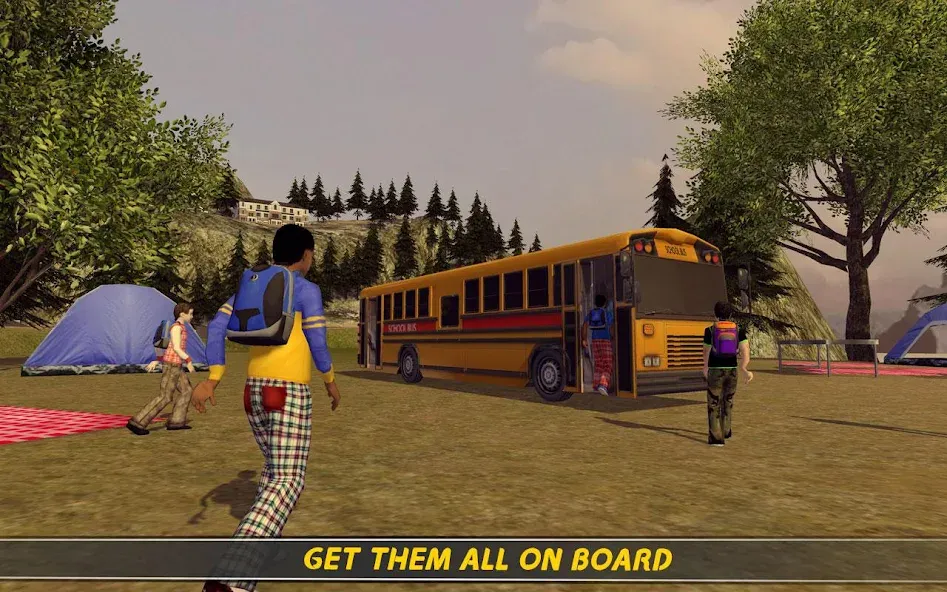 School Bus 16  [МОД Бесконечные деньги] Screenshot 3