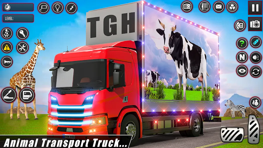 Animal Transport Driving Games (Домашний перевоз игры)  [МОД Mega Pack] Screenshot 4