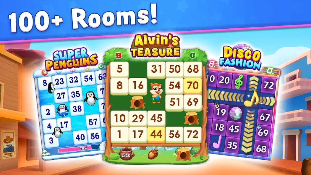 Bingo: Play Lucky Bingo Games (Бинго)  [МОД Mega Pack] Screenshot 2