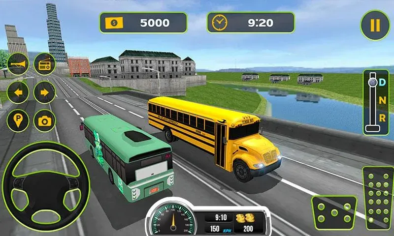 School Bus Driving Game  [МОД Unlimited Money] Screenshot 2