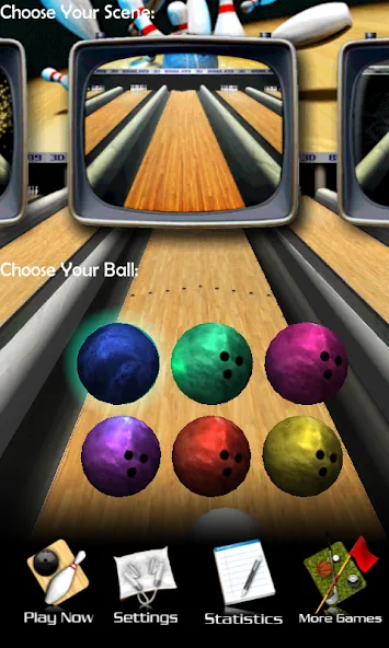 3D Bowling  [МОД Mega Pack] Screenshot 1