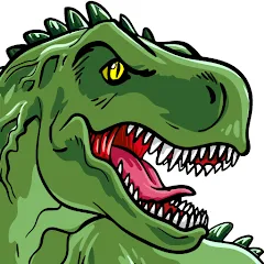 Взломанная Dinosaurs Coloring Book Dino  [МОД Бесконечные монеты] - полная версия apk на Андроид